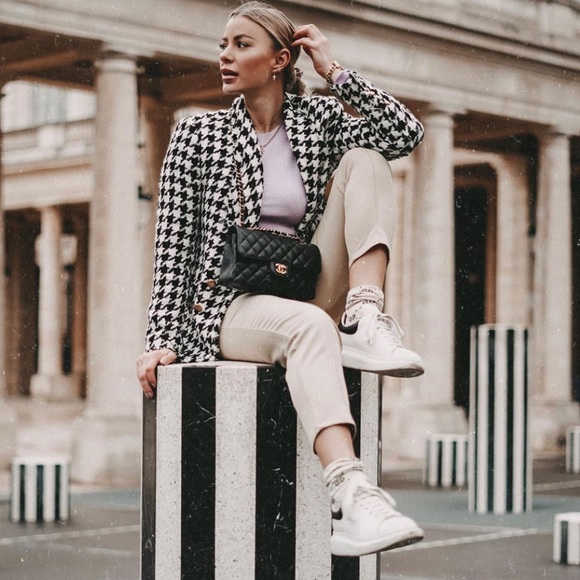 LAST ONE Zara Tweed Jacket Gold Buttons NWT - Picture 4 of 16